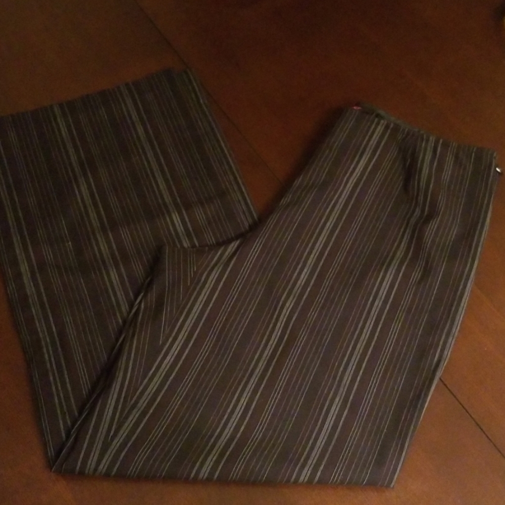 Gloria Vanderbilt striped pants